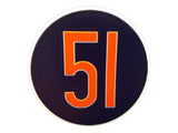Chicago Sports - Chicago Football #51 Plate Disc