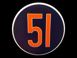 Chicago Sports - Chicago Football #51 Plate Disc