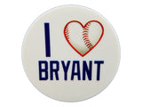Chicago Sports - I Heart Bryant Plate Disc