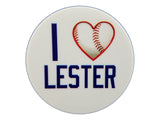 Chicago Sports - I Heart Lester Plate Disc