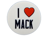 Chicago Sports - I Heart Mack Plate Disc