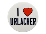 Chicago Sports - I Heart Urlacher Plate Disc