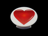 Emoji - Red Heart Emoji Plate Disc
