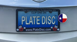 Flags - Texas Flag Plate Disc