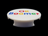 Funny - OK Boomer Multi Colored Plate Disc