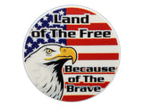 Patriotic - Land Of The Free Plate Disc