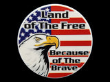 Patriotic - Land Of The Free Plate Disc
