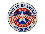 Patriotic - Proud To Be American Plate Disc