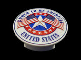 Patriotic - Proud To Be American Plate Disc