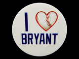 Chicago Sports - I Heart Bryant Plate Disc
