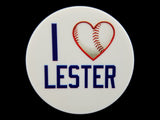 Chicago Sports - I Heart Lester Plate Disc