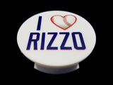 Chicago Sports - I Heart Rizzo Plate Disc