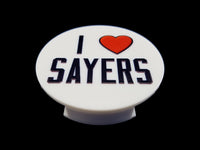 Chicago Sports - I Heart Sayers Plate Disc