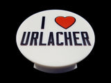 Chicago Sports - I Heart Urlacher Plate Disc