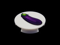 Emoji - Eggplant Emoji Plate Disc