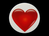 Emoji - Red Heart Emoji Plate Disc