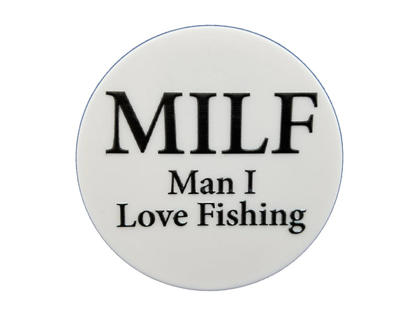 MILF Man I Love Fishing Plate Disc