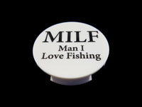 Fishing - MILF Man I Love Fishing Plate Disc
