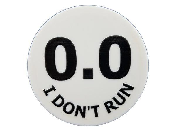Funny - I Don't Run Plate Disc