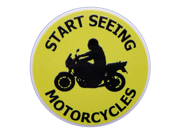 Safety - Start Seeing Motorcycles Plate Disc